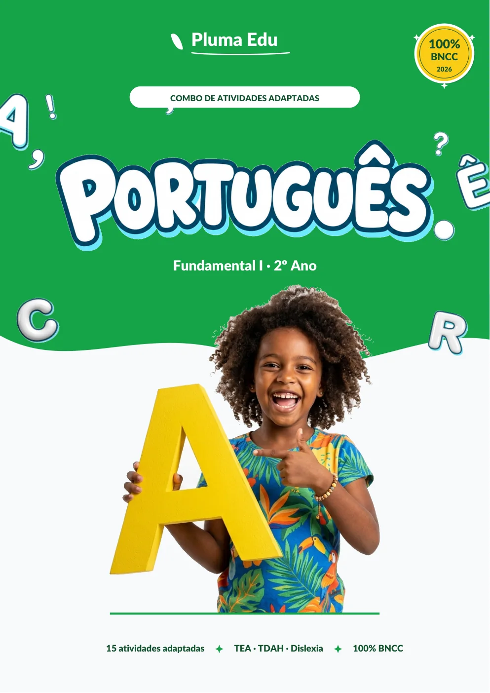 Caderno de Português adaptado