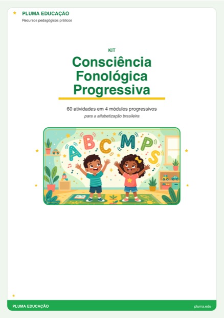 Prévia: Kit de Consciência Fonológica Progressiva