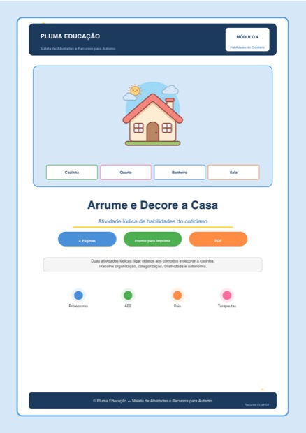 Prévia: Arrume e Decore a Casa