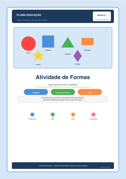 Prévia: Atividades de Formas Geométricas