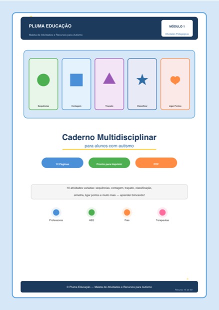 Prévia: Caderno Multidisciplinar