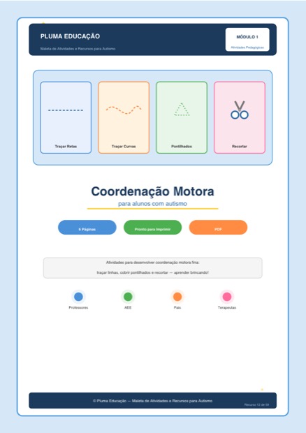 Prévia: Coordenação Motora Fina