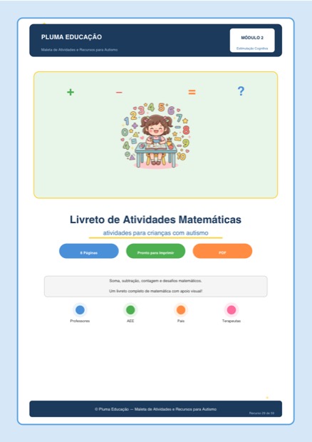 Prévia: Livreto de Matemática
