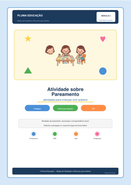 Prévia: Atividades de Pareamento