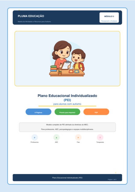 Prévia: PEI — Plano Educacional Individualizado