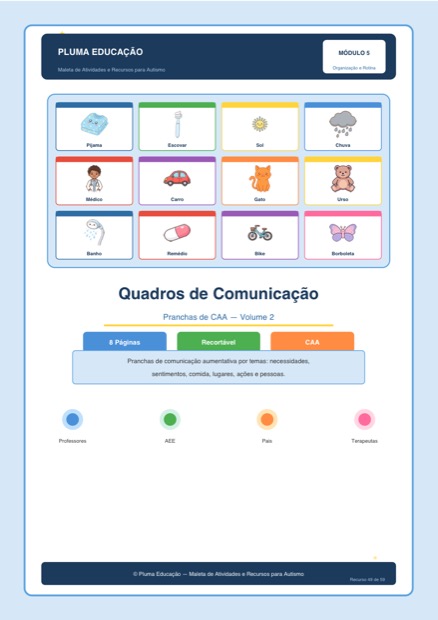 Prévia: Quadros de Comunicação (Versão 2)
