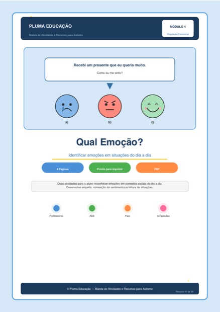 Prévia: Qual é a Emoção?