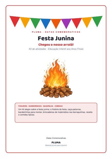 Festa Junina: Kit do Arraiá