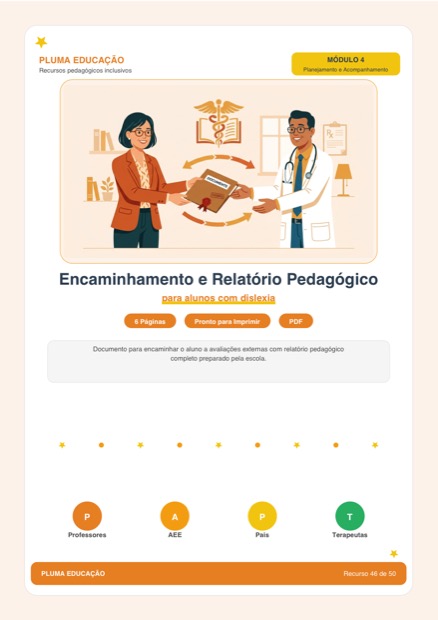 Prévia: Encaminhamento e Relatório