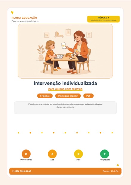 Prévia: Plano de Intervenção Individualizada