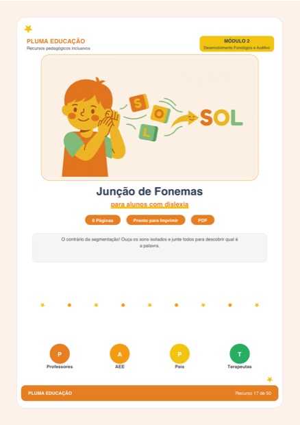 Prévia: Junção de Fonemas