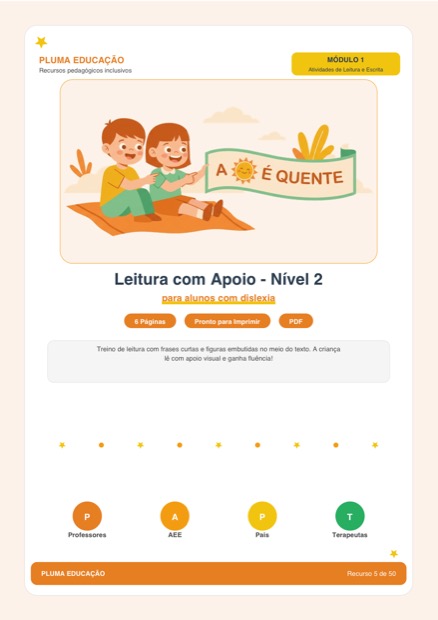 Prévia: Leitura Nível 2