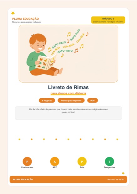 Prévia: Livreto de Rimas