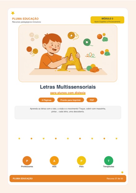 Prévia: Atividades Multissensoriais