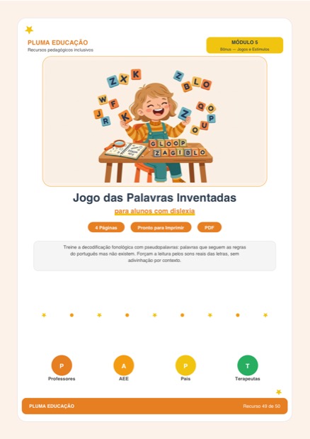 Prévia: Palavras Inventadas