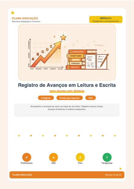Prévia: Registro de Avanços