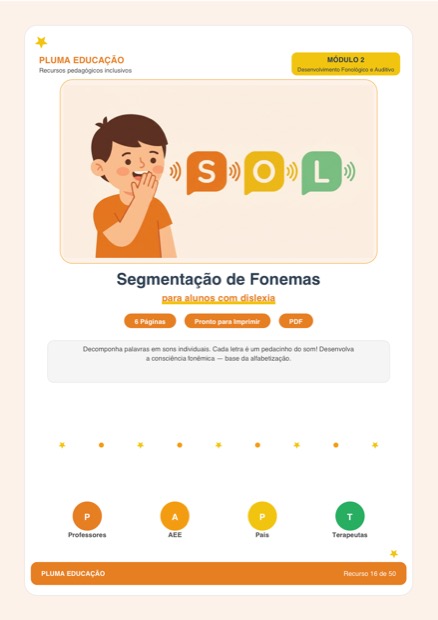 Prévia: Segmentação de Fonemas
