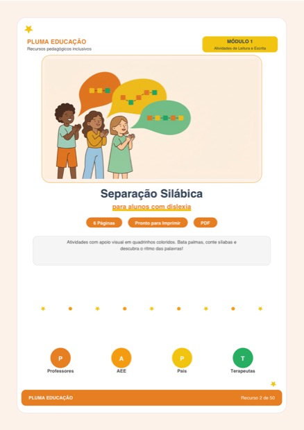 Prévia: Separação Silábica