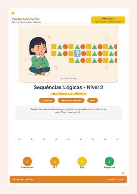 Prévia: Sequências Lógicas Nível 2