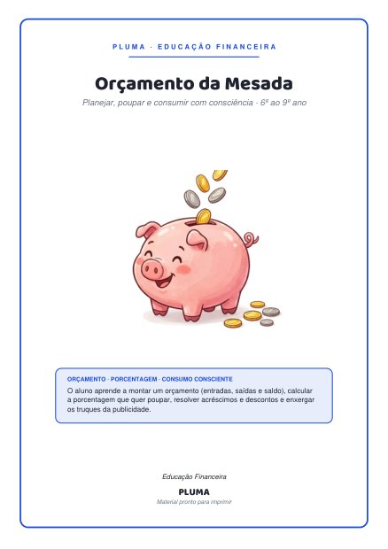 Orçamento da Mesada