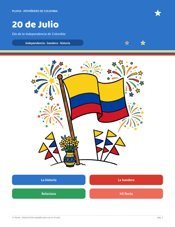 Vista previa: 20 de Julio: Día de la Independencia