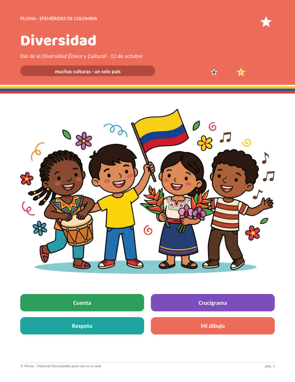 Vista previa: 12 de Octubre: Diversidad Étnica y Cultural