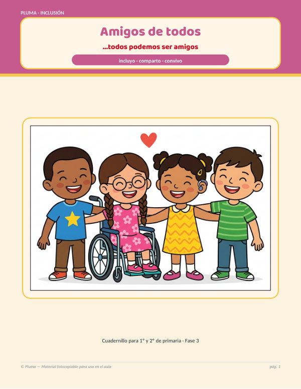 Vista previa: Amigos de Todos: Amistad Incluyente