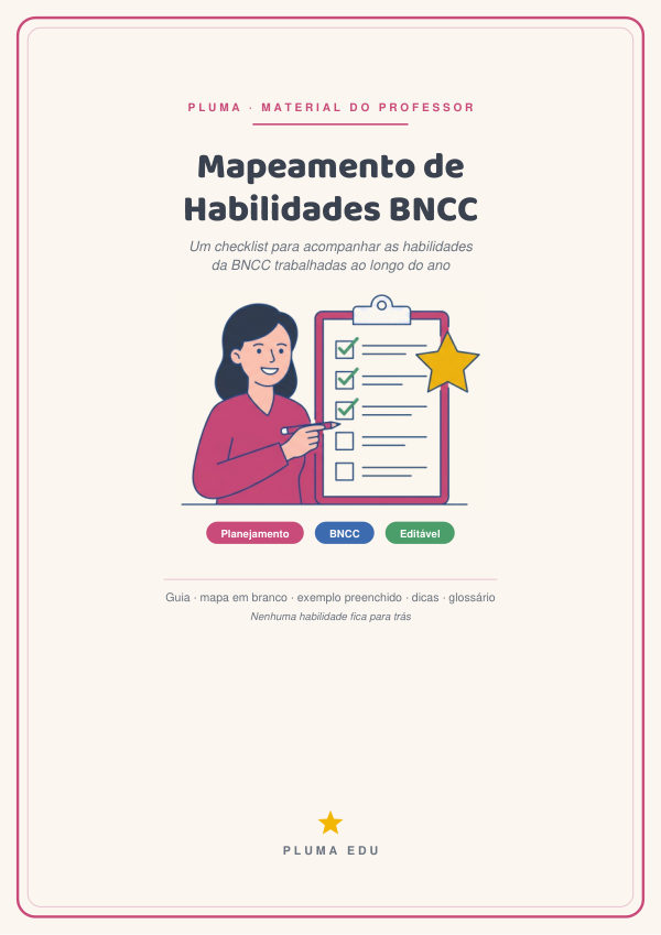 Prévia: Mapeamento de Habilidades da BNCC (checklist do ano)