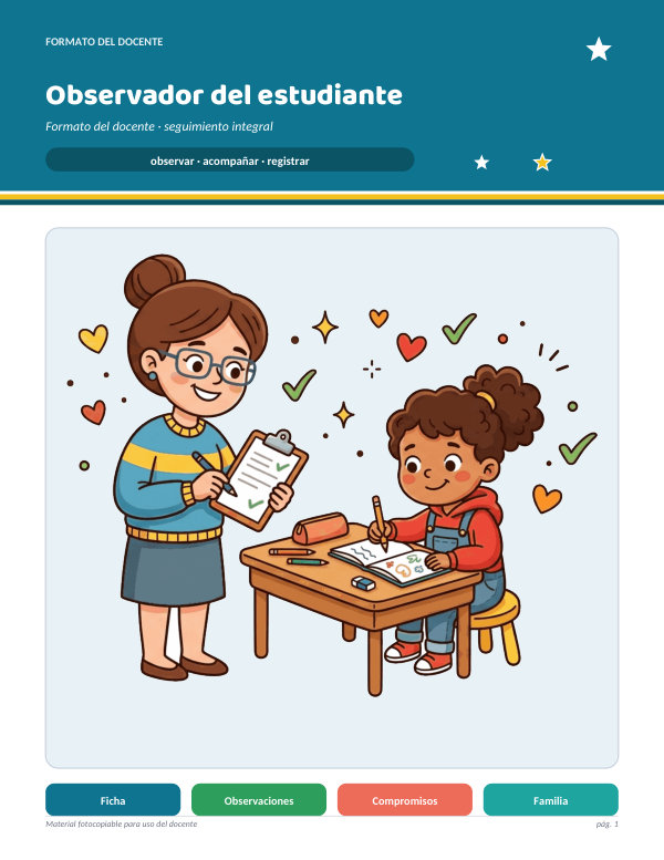 Vista previa: Observador del Estudiante