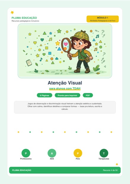 Prévia: Atenção Visual