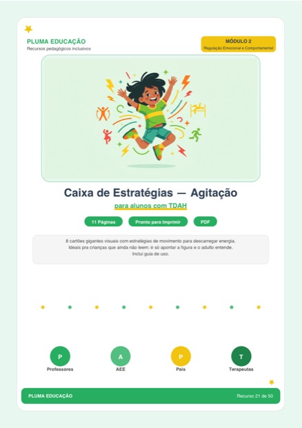 Prévia: Caixa de Estratégias — Agitação
