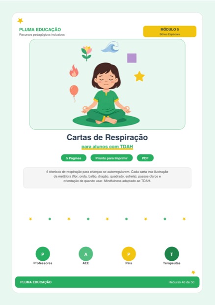 Prévia: Cartas de Respiração