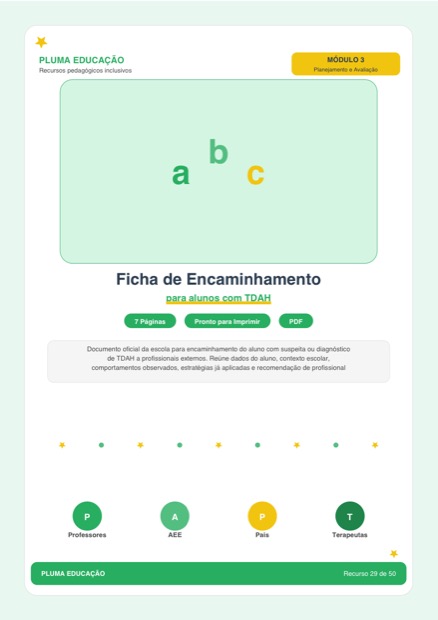 Prévia: Ficha de Encaminhamento