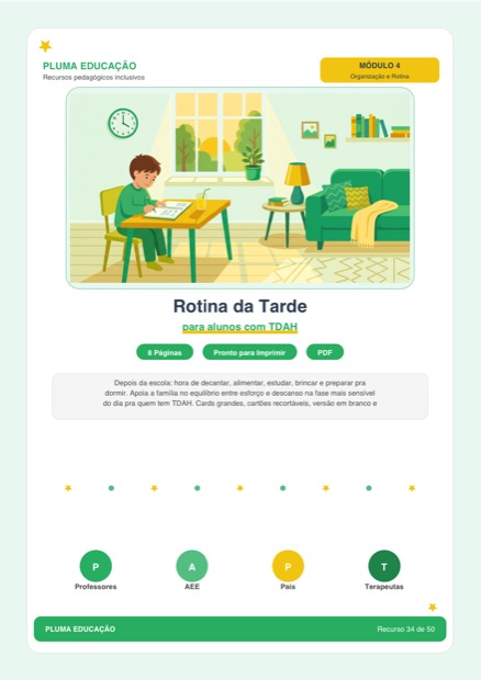 Prévia: Rotina da Tarde