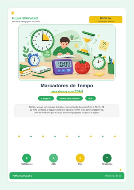Prévia: Timer Cards (Cartões de Tempo)