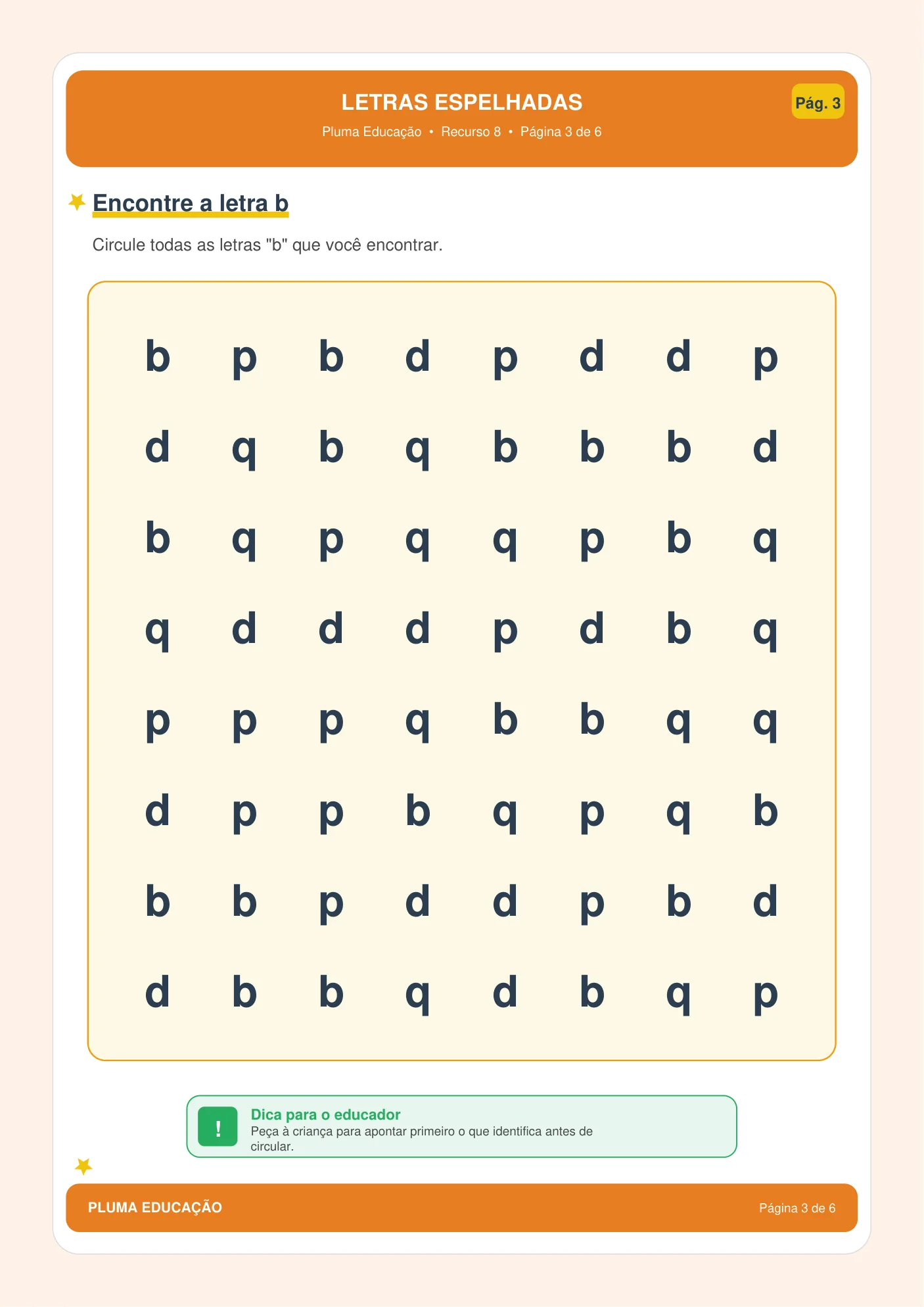 Letras espelhadas