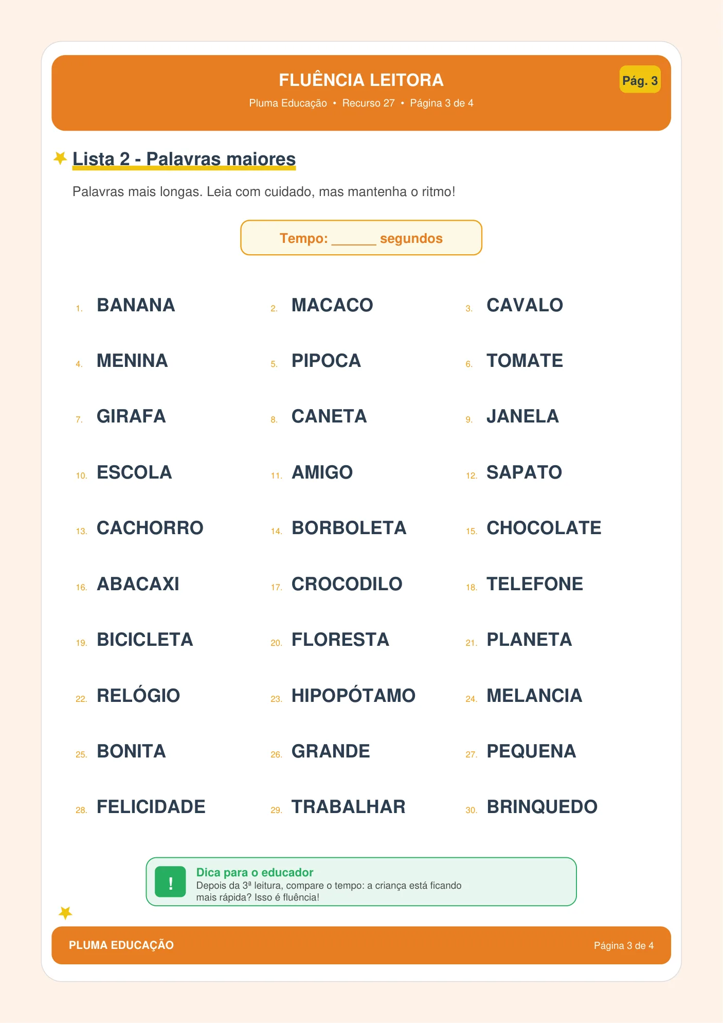 Fluência leitora