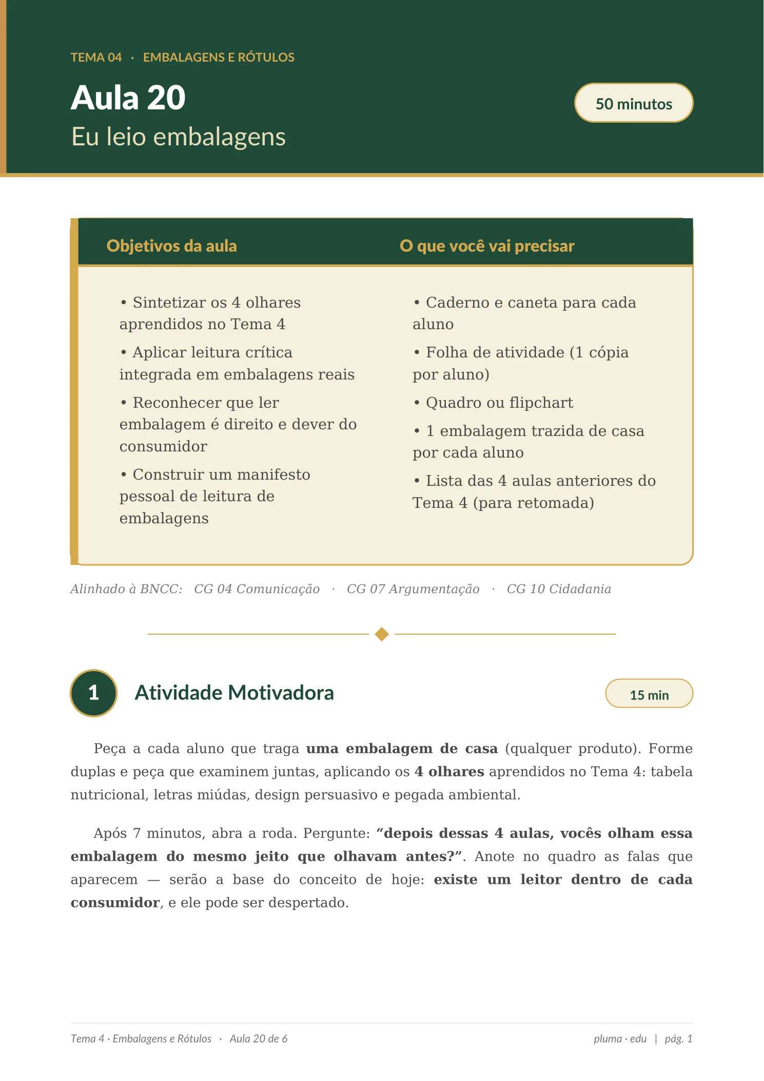 Aula amostra 2