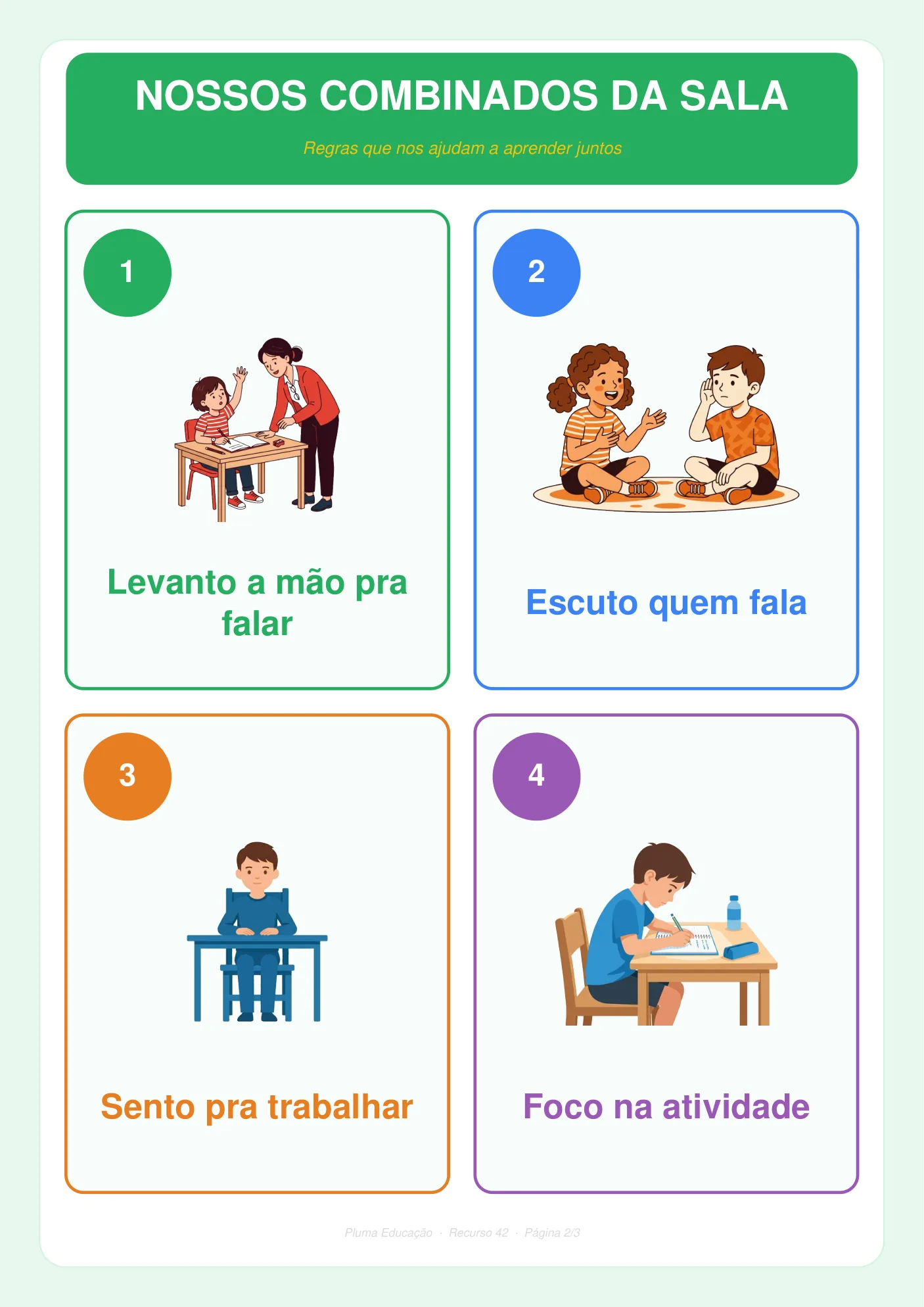 Cartaz combinados